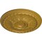 Ekena Millwork Stockport Ceiling Medallion (Fits Canopies up to 6 1/4"), Hnd-Painted Pharaohs Gold, 28"OD x 2 3/4"P CM28STPGS - alternate 3